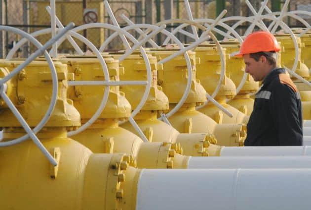 Sam Laidlaw said tensions in the Ukraine were a warning about gas supply security. Picture: AFP/Getty