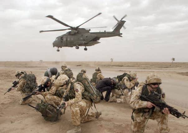 Downsizing the strength of the British Army is a gamble that has failed. Picture: AFP/Getty