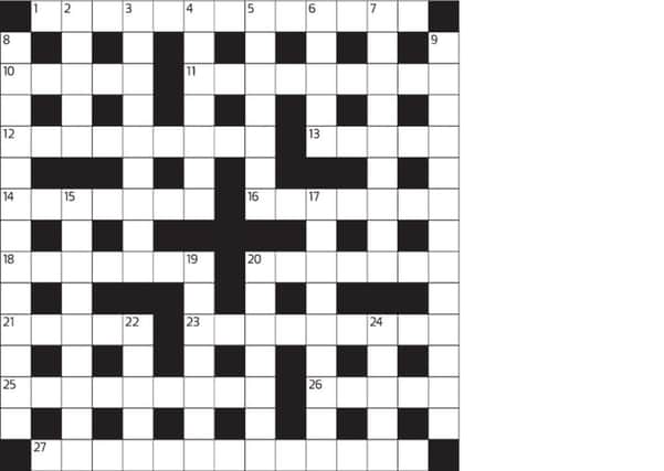 Cryptic crossword, March 6th 2014