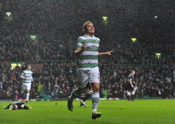Could Teemu Pukki return to his homeland with Celtic to play Bayer Leverkusen? Picture: Robert Perry