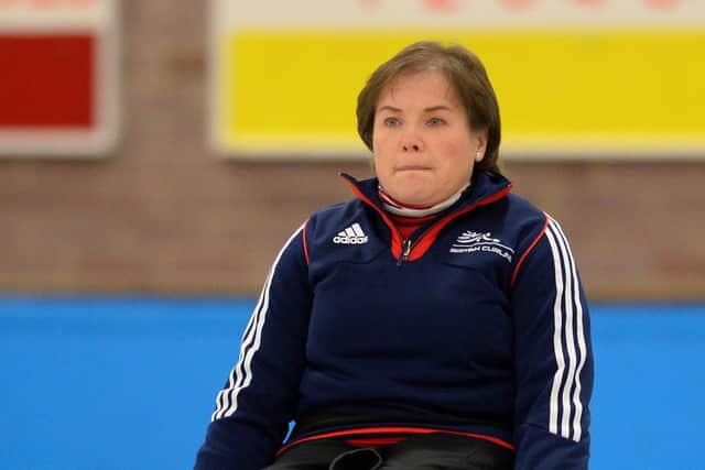 Aileen Neilson is skip of Britains all-Scottish curling team who start their Winter Paralympic campaign tomorrow. Picture: Getty