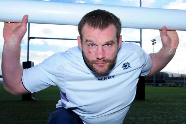 Geoff Cross: Out to raise bar against France. Picture: Ian Rutherford.