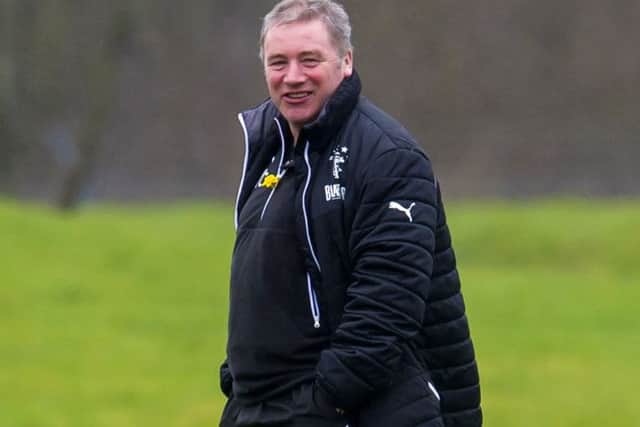 Rangers manager Ally McCoist. Picture: SNS