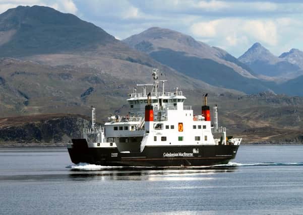 Caledonian Macbrayne passenger numbers were up 84,000 last year. Picture: TSPL