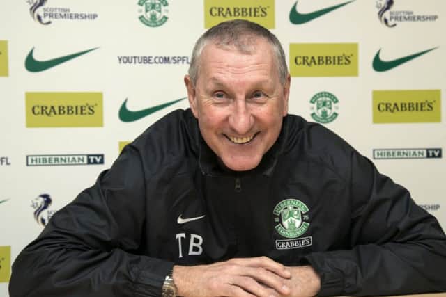 Hibernian manager Terry Butcher. Picture: SNS