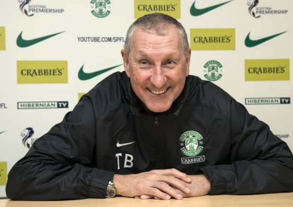 Hibernian manager Terry Butcher. Picture: SNS
