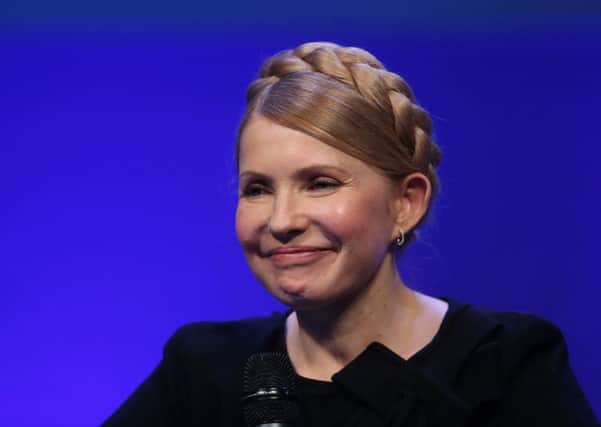 Former Ukrainian Prime Minister Yulia Tymoshenko. Picture: PA