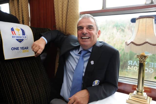 Ryder Cup captain Paul McGinley. Picture: Jane Barlow