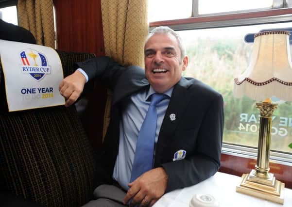 Ryder Cup captain Paul McGinley. Picture: Jane Barlow