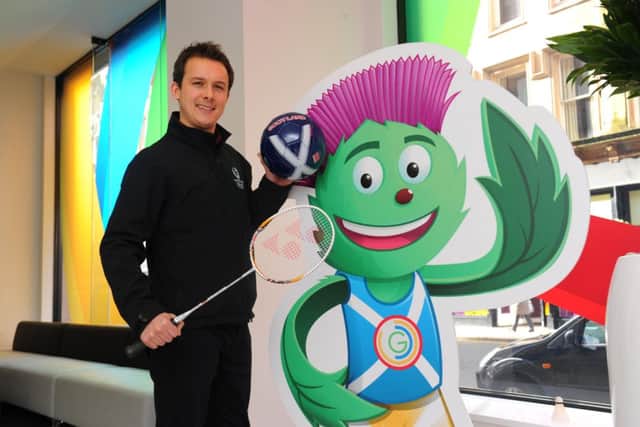 Chaplain combines playing for Albion Rovers with his day job as a 2014 Commonwealth Games co-ordinator. Picture: Robert Perry