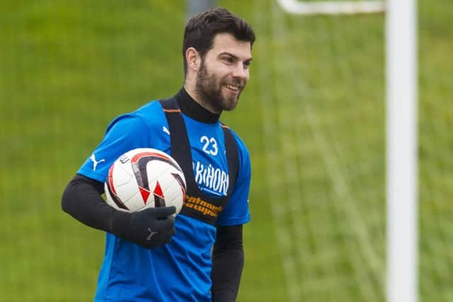 Rangers' Richard Foster looks ahead to taking on Albion Rovers in the William Hill Scottish Cup. Picture: SNS