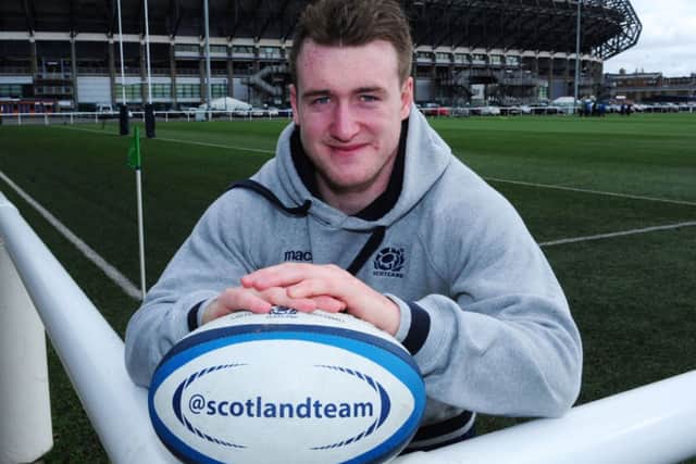 Stuart Hogg: Fed-up of Weir 'bragging'. Picture: Ian Rutherford