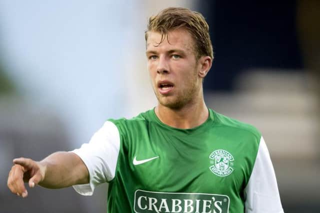 Hibs defender Jordon Forster is happy to fill in at right-back under Terry Butcher. Picture: SNS