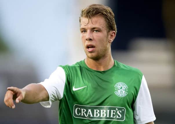 Hibs defender Jordon Forster is happy to fill in at right-back under Terry Butcher. Picture: SNS