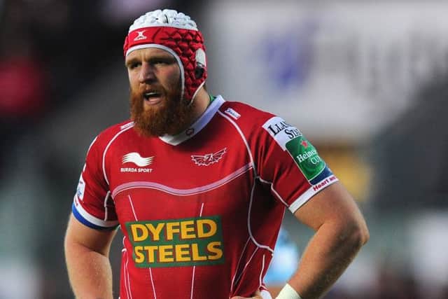 Scarlets player Jake Ball. Picture: Getty