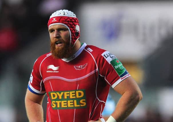 Scarlets player Jake Ball. Picture: Getty
