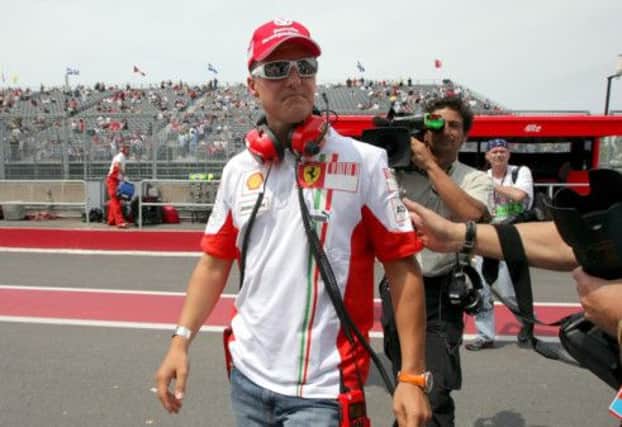 Michael Schumacher. Picture: EPA