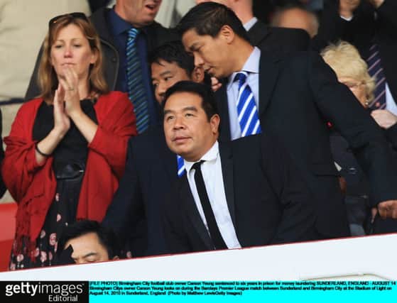 Birmingham City football club owner Carson Yeung. Picture: Getty
