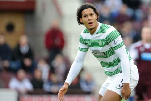 Virgil van Dijk may be leaving Celtic in the summer. Picture: Jane Barlow