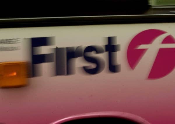 A bus passenger, 19, has died after jumping from an emergency exit. Picture: TSPL