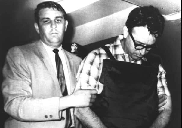 James Earl ray, right, pleaded guilty on this day in 1969 to murdering the US civil rights leader Martin Luther King. Picture: AP