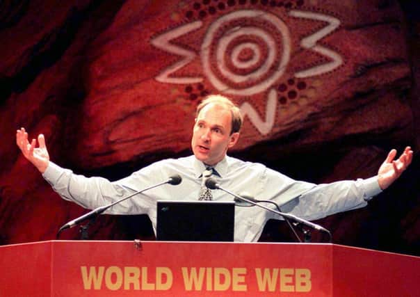 Sir Tim Berners-Lee is the founder of the World Wide Web. Picture: REUTERS
