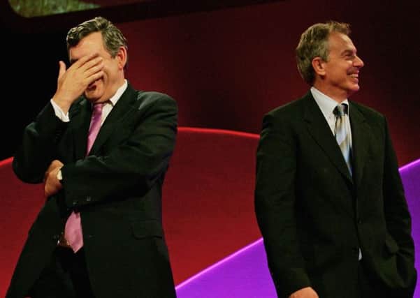 Both Gordon Brown and Tony Blair had, to varying degrees, a Scottish background. Picture: Getty Images
