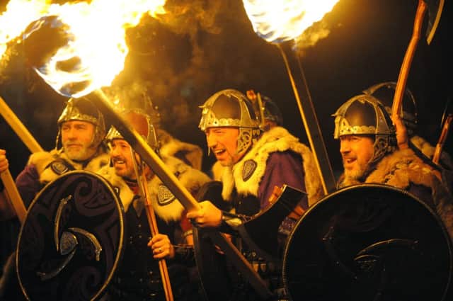 Shetland's the Up Helly Aa. Picture: Jane Barlow