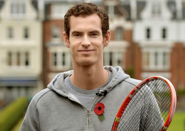 Andy Murray could be set for a second Rally Against Cancer. Picture: Anthony Devlin