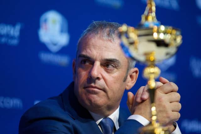 European captain Paul McGinley has all the attributes required to lead a Ryder Cup team. Picture: Getty