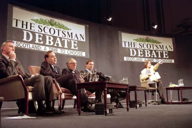 Scottish TV and press journalist Kirsty Wark in 1992