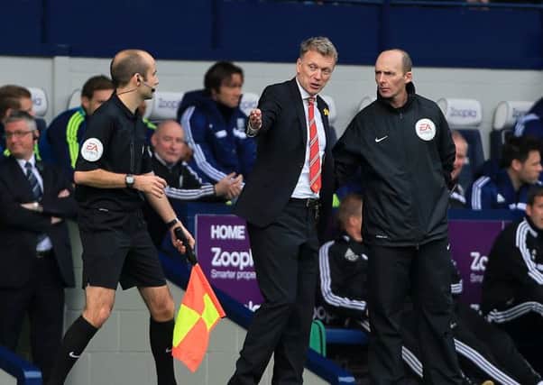 Manchester United manager David Moyes has been under pressure. Picture: PA