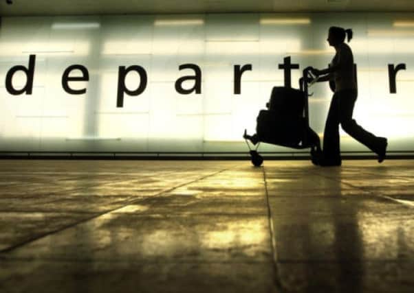 Scotland's three main airports experienced a rise in passenger numbers. Picture: Getty