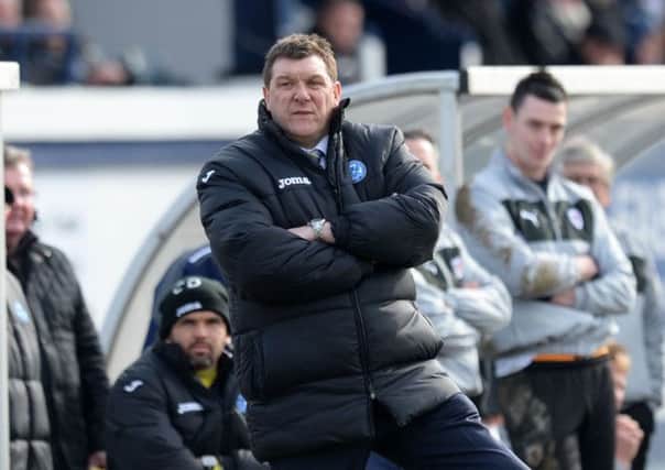 St Johnstone boss Tommy Wright. Picture: SNS