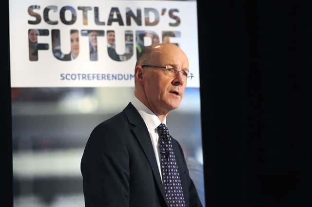 SNP Finance Secretary John Swinney. Picture: Michael Gillen