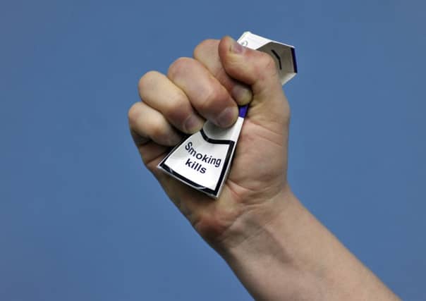 Around 13,000 people in Scotland die prematurely from smoking-related causes annually. Picture: Phil Wilkinson