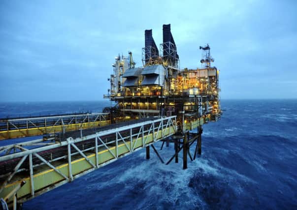 North Sea revenues were down by over forty per cent last year. Picture: PA