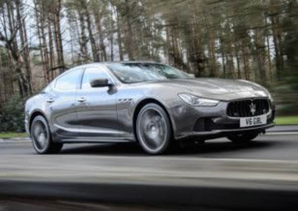 The Ghibli is the first diesel-engined Maserati