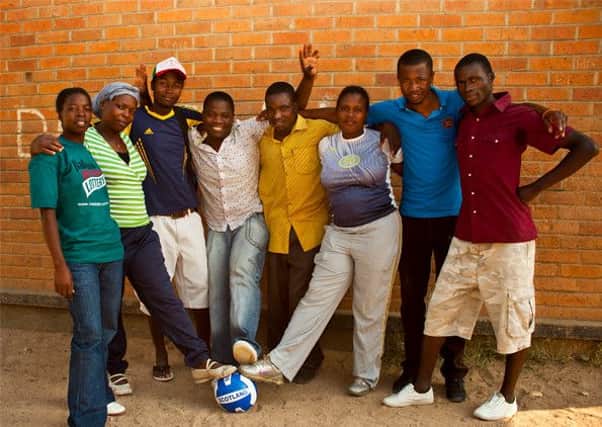 The Play Soccer Malawi Blantyre team. Picture: Claire Foottit
