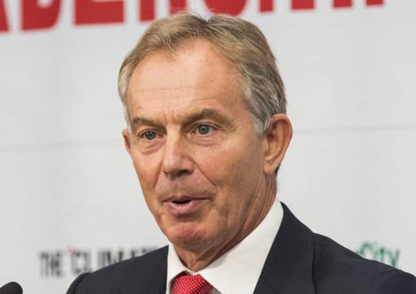 Tony Blair gave Mrs Brooks advice in several texts. Picture: Getty