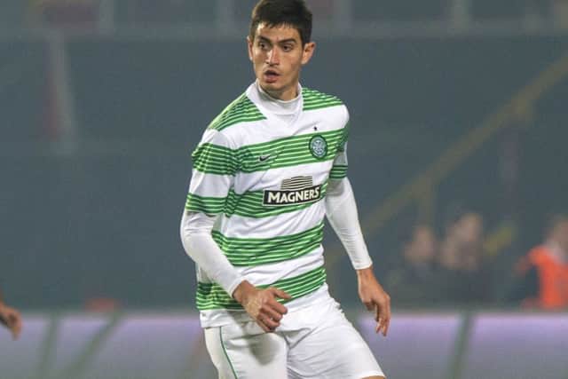 Celtic midfielder Nir Biton may have torn his thigh while on international duty for Israel. Picture: SNS