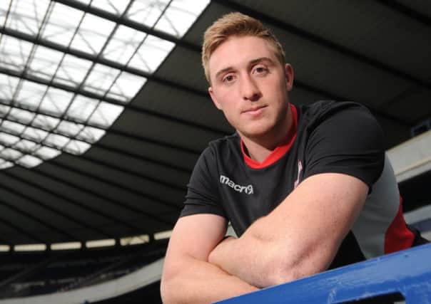 Edinburgh's Dougie Fife will make his debut on Saturday against Wales. Picture: Jane Barlow