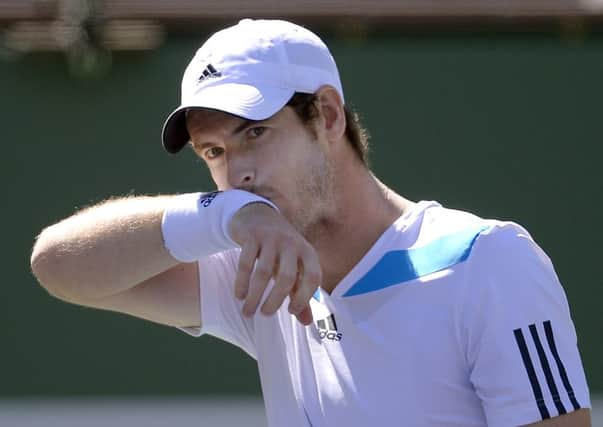 Andy Murray: No fitness issues. Picture: AP Photo