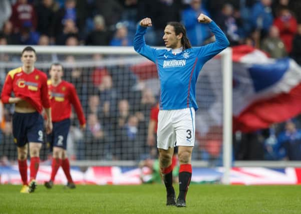 Bilel Mohsni believes the current Rangers squad could win the Championship. Picture: Steve Welsh