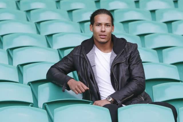 Virgil van Dijk has been a stand-out performer for Celtic this season. Picture: PA