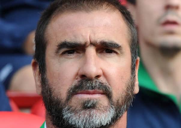 Eric Cantona: Arrested. Picture: PA