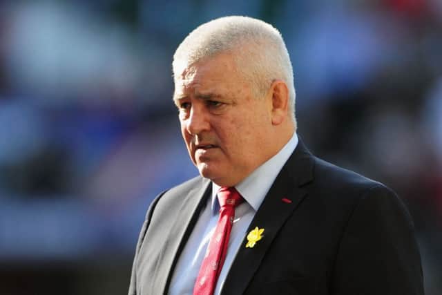 Warren Gatland: Revamped side. Picture: Getty