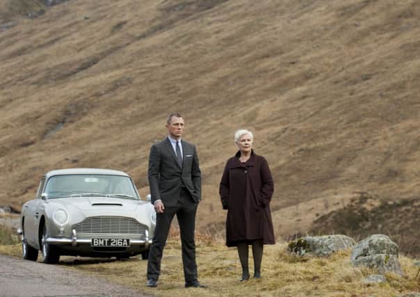 Scotland has been the setting for many Hollywood blockbusters such as James Bond movie Skyfall. Picture: Contributed
