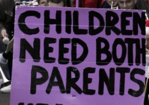 Scottish fathers are raising their voice. Picture: Getty Images