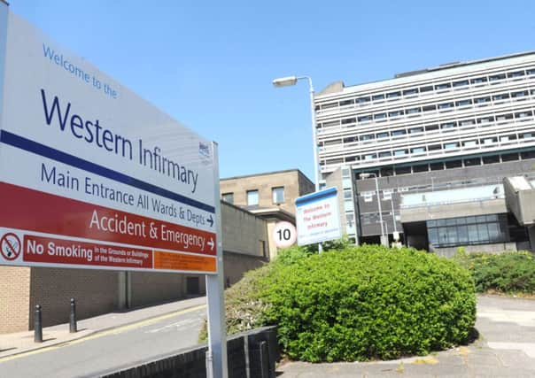 Dr McDevitt said the Western Infirmary had closed to GP referrals earlier this week. Picture: Johnston Press
